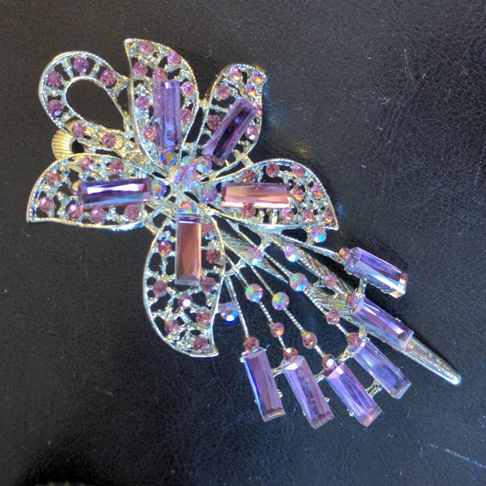 ❤️ Fancy Rhinestone Hair Clip